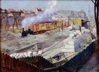 Costruzione della nuova stazione di Orleans, Quai d